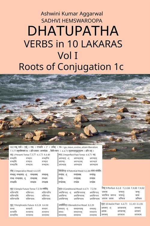 Dhatupatha Verbs in 10 Lakaras Vol I: Roots of Conjugation 1c (Hardcover)