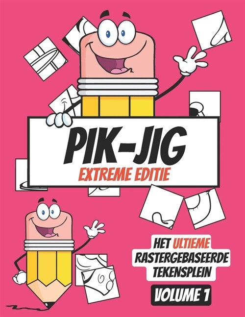 PIK-JIG - Activiteitenboek voor volwassenen - Tekenen op basis van een raster: Tijdverdrijf voor volwassenen (Paperback)