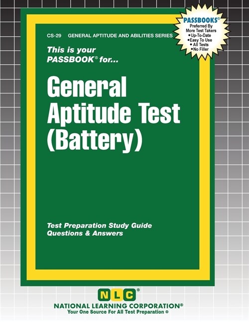 General Aptitude Test (Battery) (Paperback)