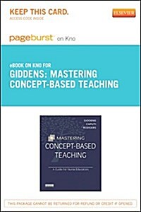 Mastering Concept-Based Teaching Pageburst on KNO Retail Access Code (Pass Code)