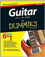 Guitar All-In-One for Dummies: Book + Online Video and Audio Instruction (Paperback, 2, Revised)