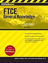 Cliffsnotes FTCE General Knowledge Test, 3rd Edition (Paperback, 3)