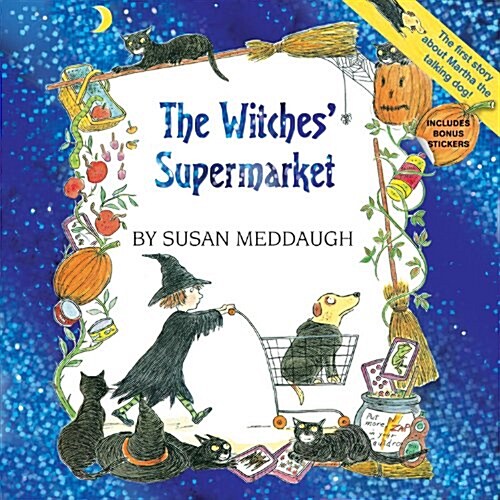 The Witches Supermarket with Stickers (Paperback)