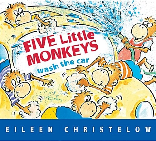 Five Little Monkeys Wash the Car Board Book (Board Books)