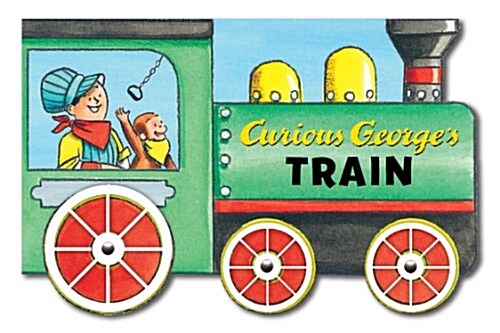 Curious Georges Train (Mini Movers Shaped Board Books) (Board Books)