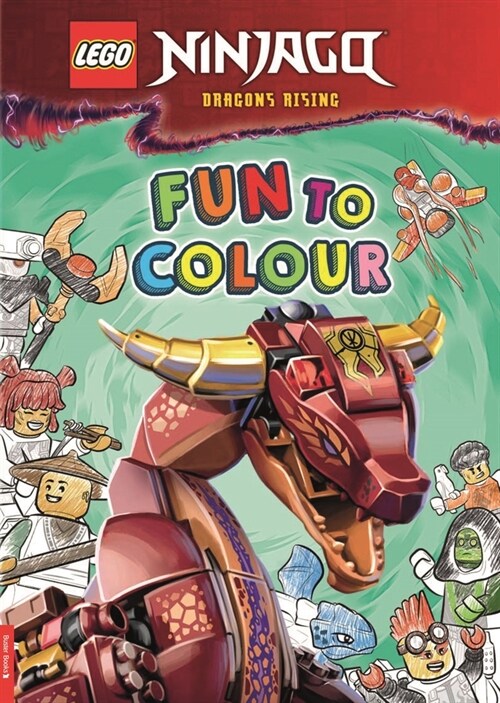 LEGO® NINJAGO®: Fun to Colour - Dragon Edition (Paperback)