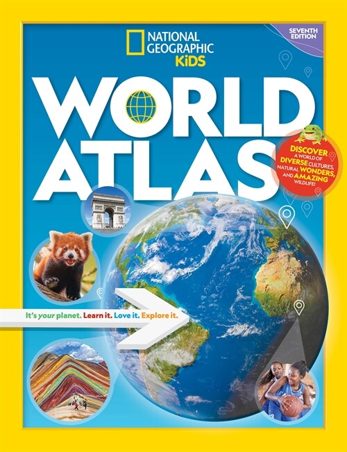 National Geographic Kids World Atlas, 7th Edition (Paperback)