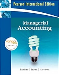 [중고] Managerial Accounting (Paperback, International Edition)