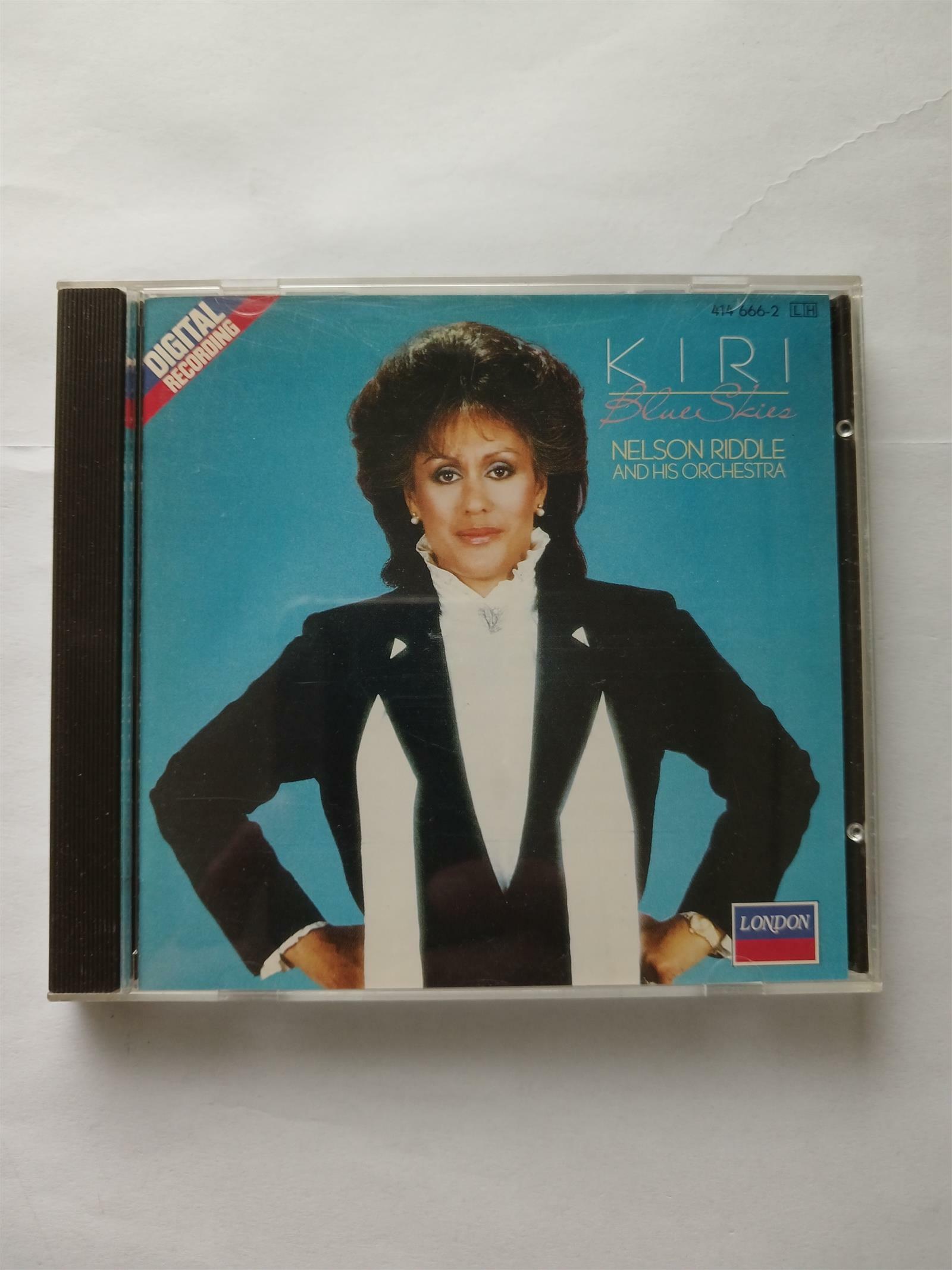 [중고] (수입) 소프라노 Kiri Te Kanawa :  BLUE SKIES