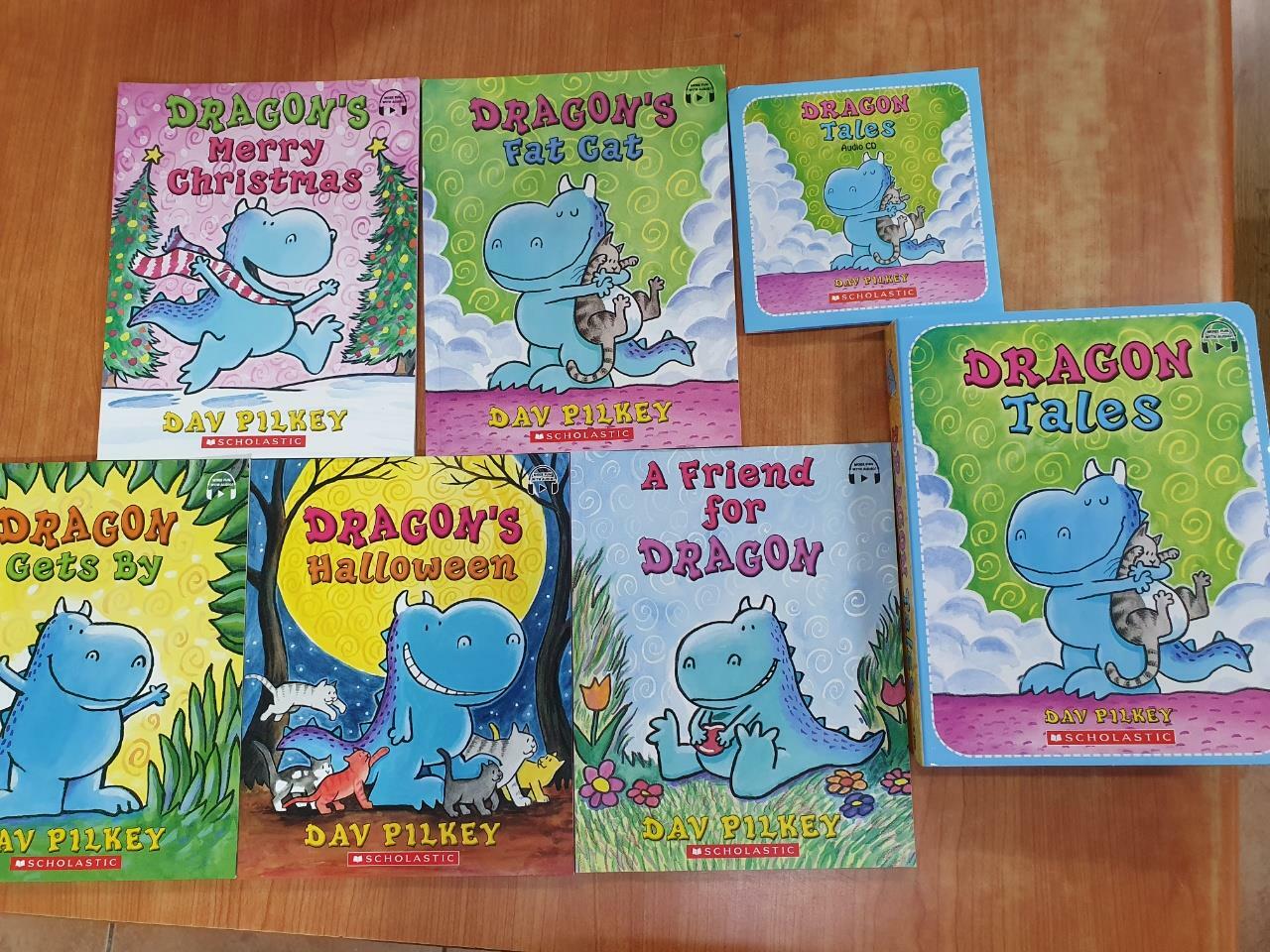 [중고] Dragon Tales Readers Box Set (Paperback 5권 + CD 2장 + StoryPlus)