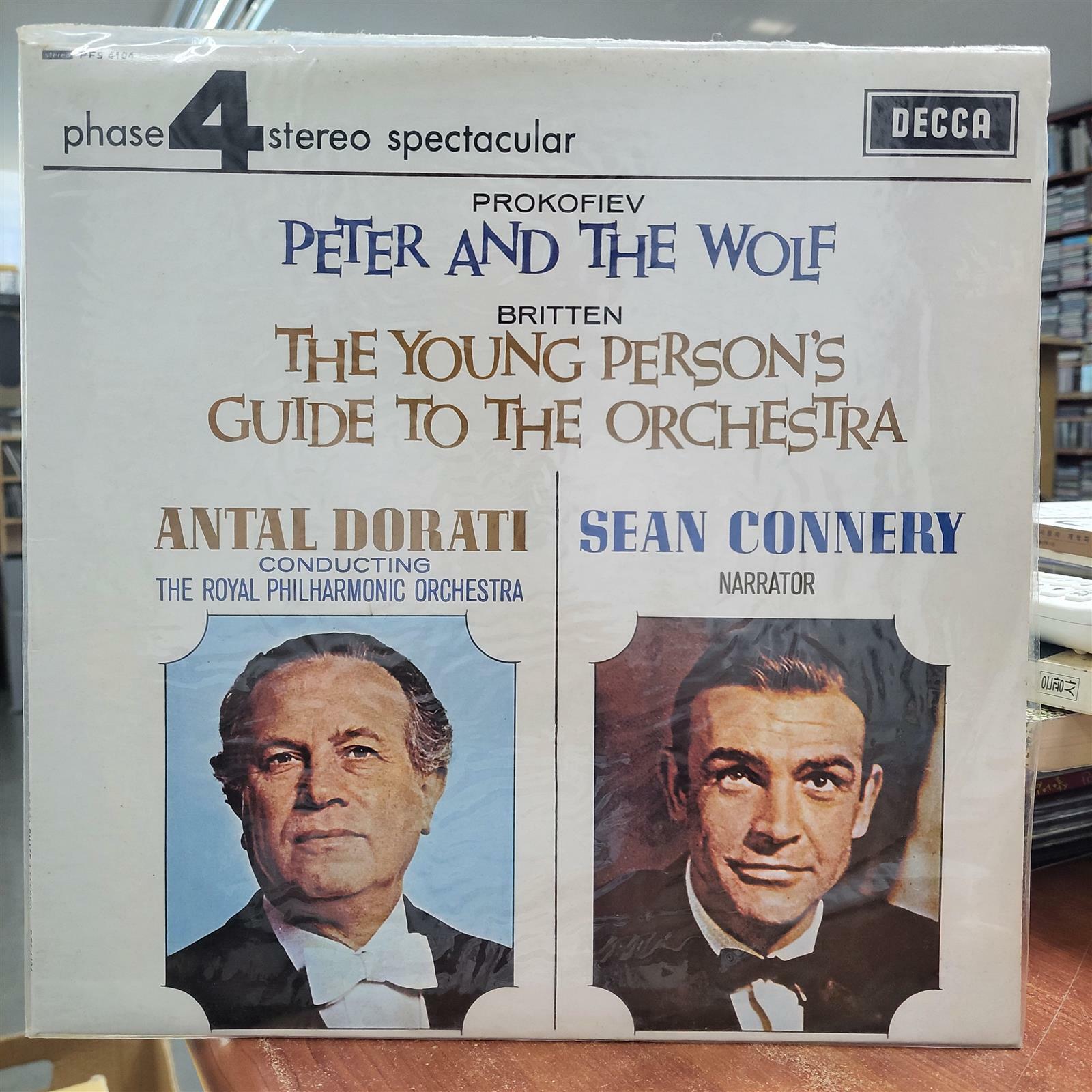 [중고] [LP] DORATI / R.P.O. / CONNERY | PETER & THE WOLF / YOUNG PERSON‘S GUIDE