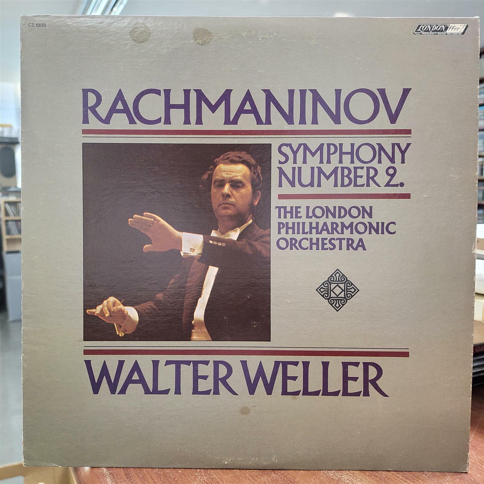 [중고] [수입LP] RACHMANINOV : SYMPHONY NUMBER2. | LONDON PHIL. ORCHESTRA