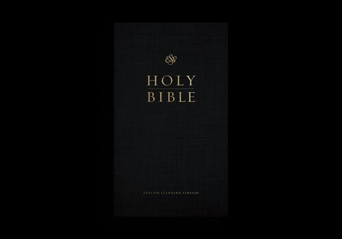 ESV Church Bible, Large Print (Hardcover, Black) (Hardcover)