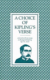 A Choice of Kiplings Verse (Paperback)