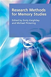 Research Methods for Memory Studies (Hardcover)