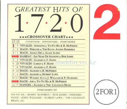 [중고] 1720 / Greatest Hits of 1720 2