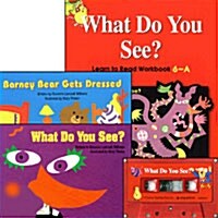 What Do You See? / Barney Bear Gets Dressed (책 2권 + 워크북 1권 + 테이프 1개)