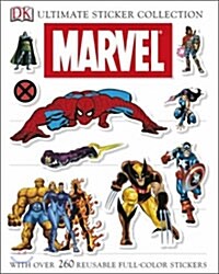 Marvel Collection Sticker Book (New Edition, Paperback)