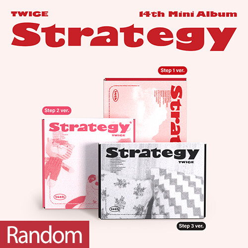 트와이스 - 미니 14집 STRATEGY [일반반](3종 중 랜덤발송)