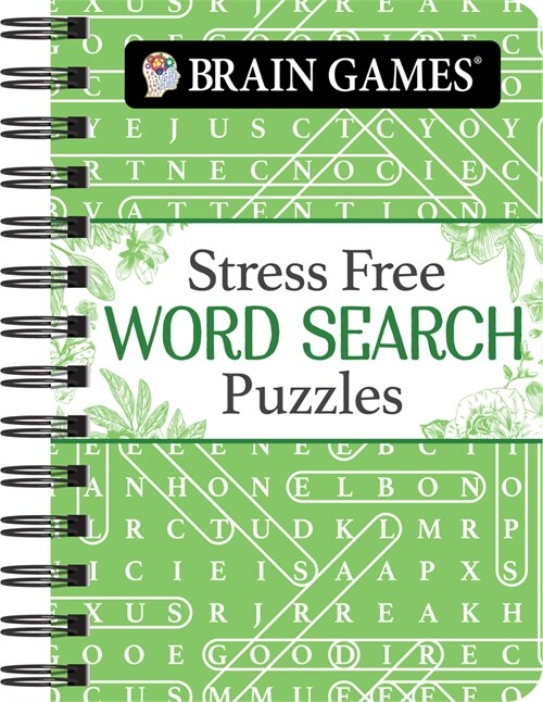 Brain Games - To Go - Stress Free: Word Search Puzzles (Green): Volume 2 (Spiral)