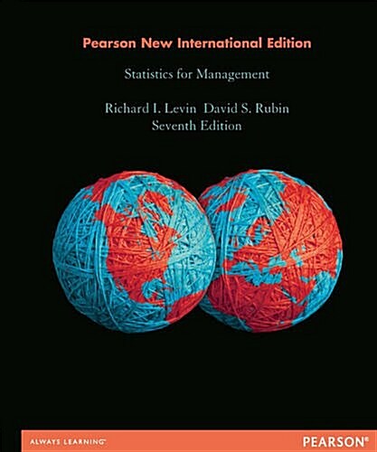 Statistics for Management : Pearson New International Edition (Paperback, 7 ed)