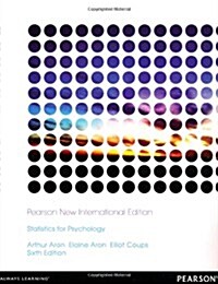 Statistics for Psychology : Pearson New International Edition (Paperback, 6 ed)