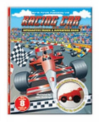 Track Jigsaw Book - Racing Car (Novelty Book)