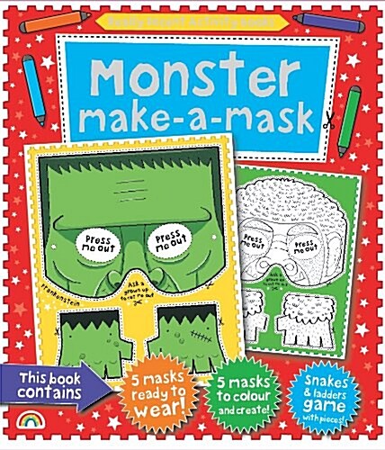 Make-a-Mask Monster! (Novelty Book)