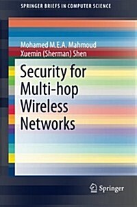 Security for Multi-Hop Wireless Networks (Paperback, 2014)