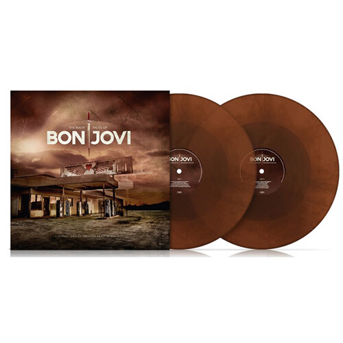 [수입] The Many Faces Of Bon Jovi [MARBLED BROWN Color 2LPS, Gatefold]