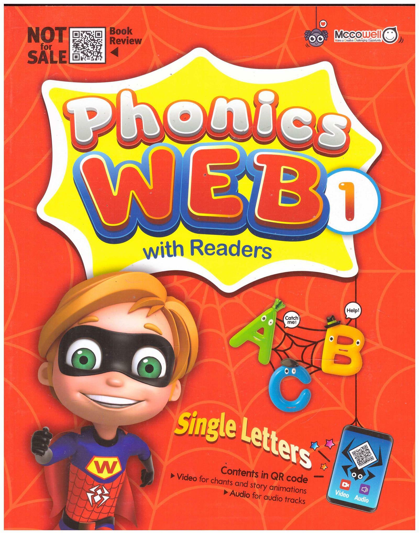 [중고] Phonics WEB 1 (Student Book + Readers)