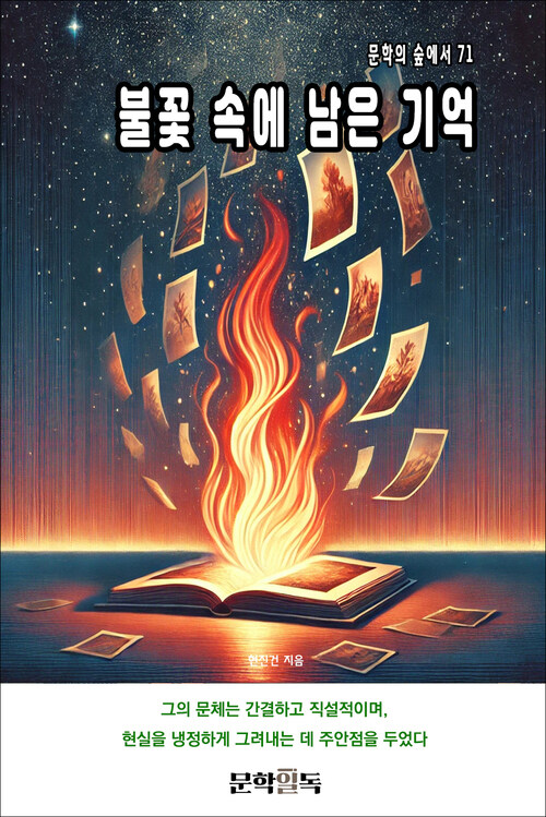 불꽃 속에 남은 기억 커버