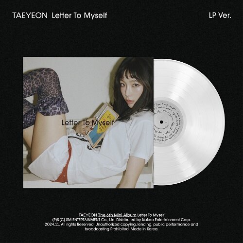 태연 - 미니 6집 Letter To Myself (LP Ver.)[컬러 LP]