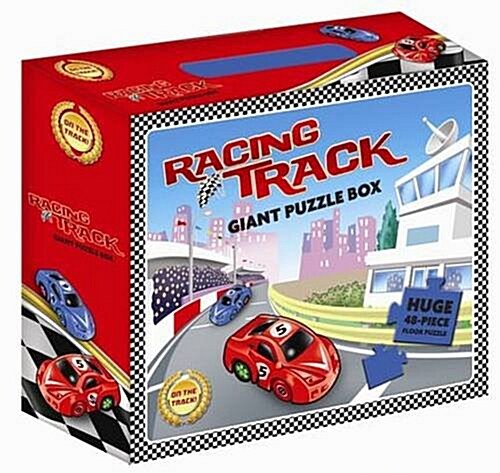 My Racing Car Giant Floor Puzzle (Hardcover)