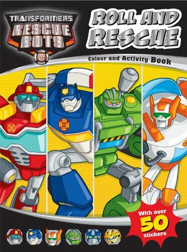 Roll and Rescue : Transformers (Paperback)