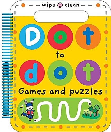 Dot to Dot Games and Puzzles : Wipe Clean Spirals (Paperback)