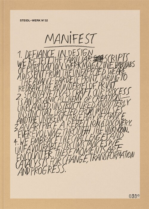 Theseus Chan: Steidl-Werk No. 32: Manifest (Hardcover)