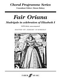 Fair Oriana (Sheet Music)