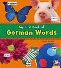 My First Book of German Words (Library Binding)