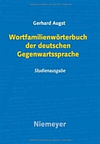 Wortfamilienworterbuch Der Deutschen Gegenwartssprache (Hardcover, 2)