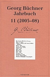 Georg Buchner Jahrbuch (Paperback, 1st)