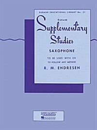 Supplementary Studies: Saxophone (Paperback)