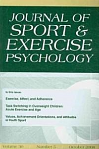 Journal of Sport & Exercise Psychology (Paperback)