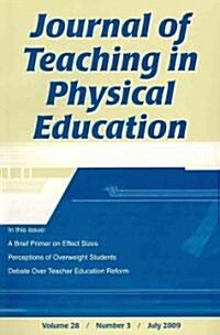 Journal of Teaching in Physical Education (Paperback)