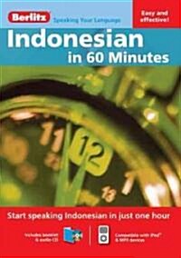 Indonesian in 60 Minutes (Compact Disc, Booklet)