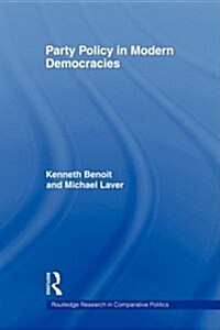 Party Policy in Modern Democracies (Paperback)