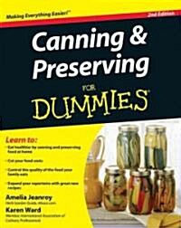 Canning and Preserving for Dummies (Paperback, 2)