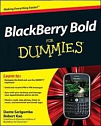 Blackberry Bold for Dummies (Paperback)