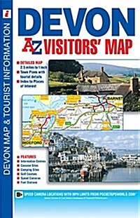 Devon Visitors Map (Sheet Map, folded, 9 Revised edition)