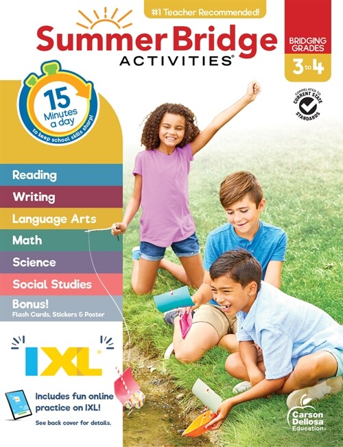 Summer Bridge Activities, Grades 3 - 4 (Paperback)